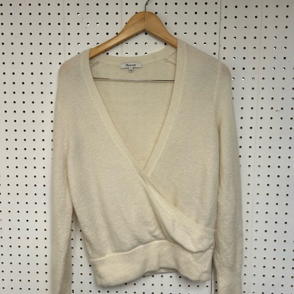 Madewell Pullover Front Wrap Sweater - Picture 4 of 5